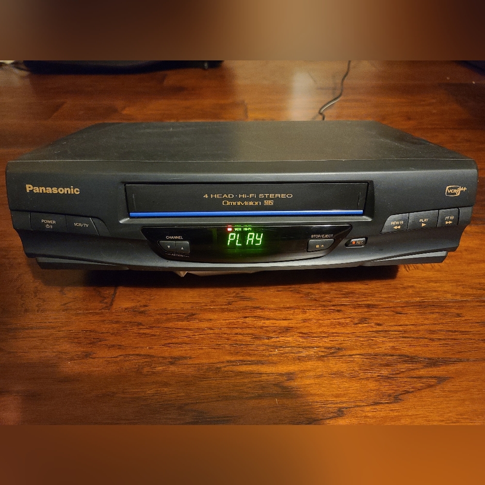 Panasonic VCR 4 Head Hi-Fi Stereo Omnivision